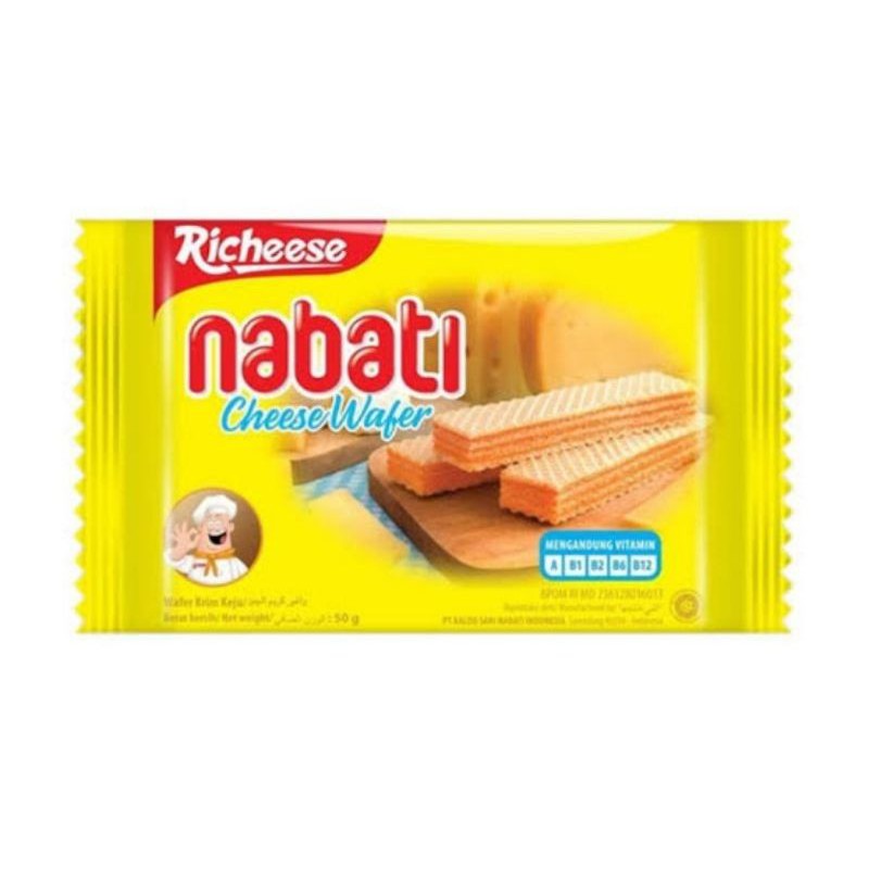 Nabati Wafer Keju 50g Nabati Richeese Shopee Indonesia