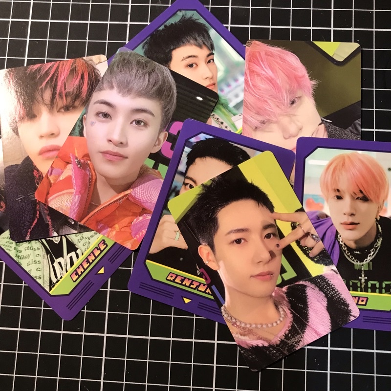 Matching Card Game Set NCT Dream Glitch Mode pc photocard