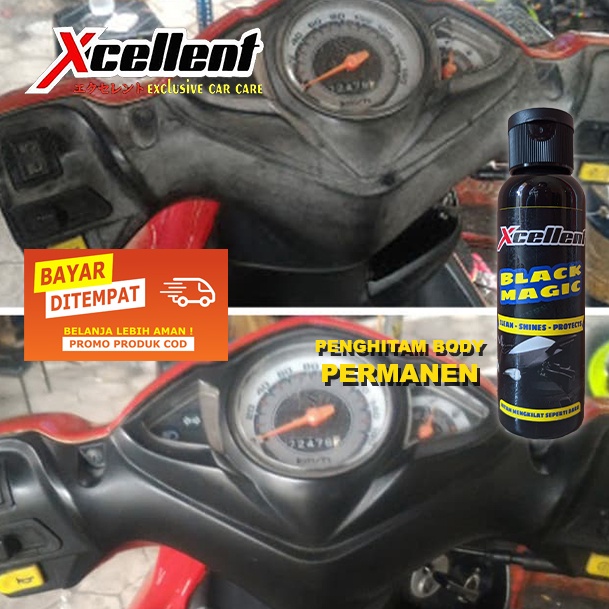 COD Penghitam Body Motor Permanen -Black Magic -Xcellent