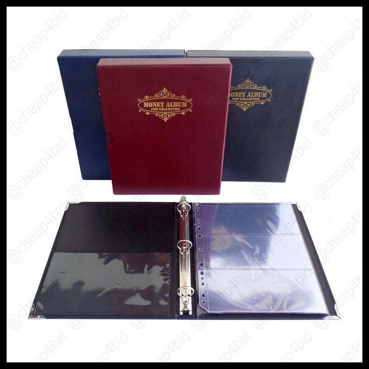 

Album Uang Kertas Besar + 16 Refill @3 Baris - Hitam