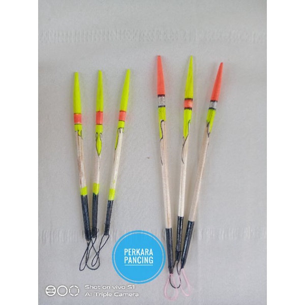 Pelampung / kumbul Jarum untuk ikan mas