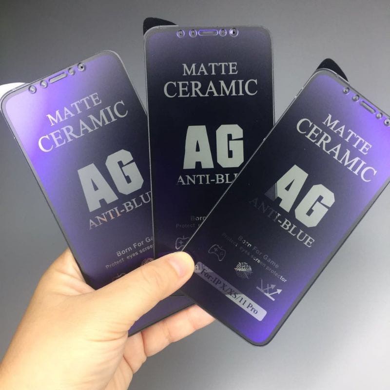 (Takin) Tempered Glass Ceramic Matte Anti Blue Asus Zenfone Max Pro M1 M2
