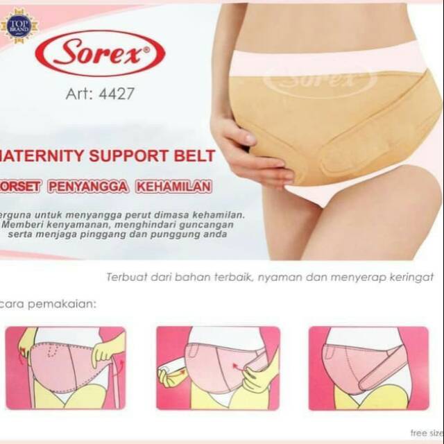 SOREX KORSET PENYANGGA KEHAMILAN CODE 4427