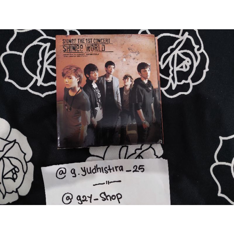 preloved album shinee world concert versi cd onew key taemin minho jonghyun