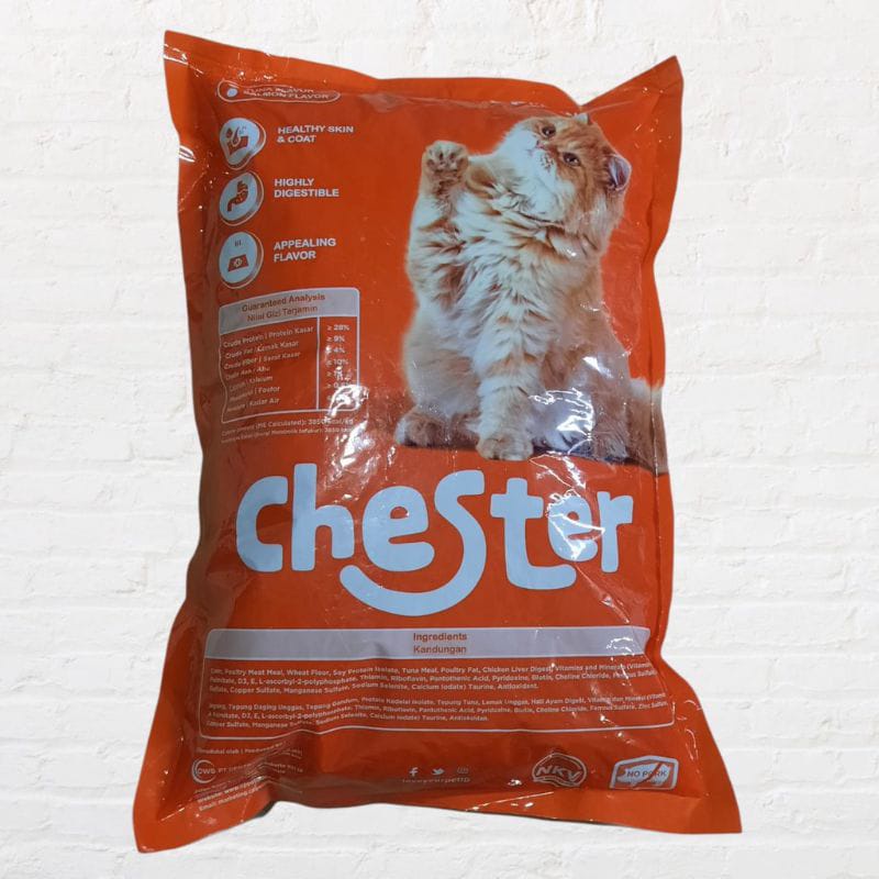 PH.Medan CHESTER 1KG Cat Food - Makanan Kucing Repack