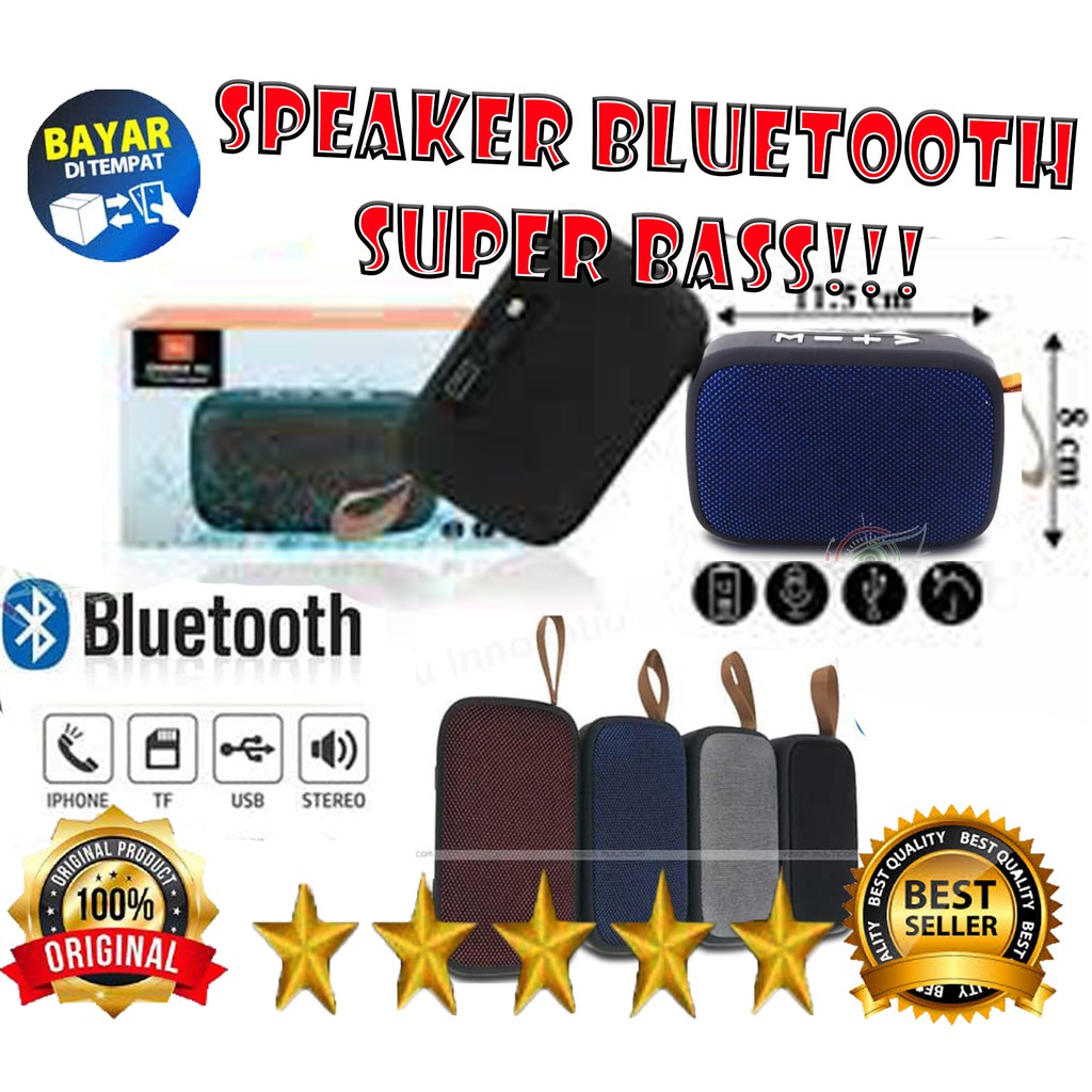 [BISA COD] SPEAKER BLUETOOTH CHARGE G2 MEGABASS PORTABLE