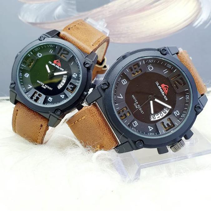 Quiksilver - Jam Tangan Couple - Jam Pasangan Jam Couple Quiksilver - Cokelat Muda Mikayla.Outlet