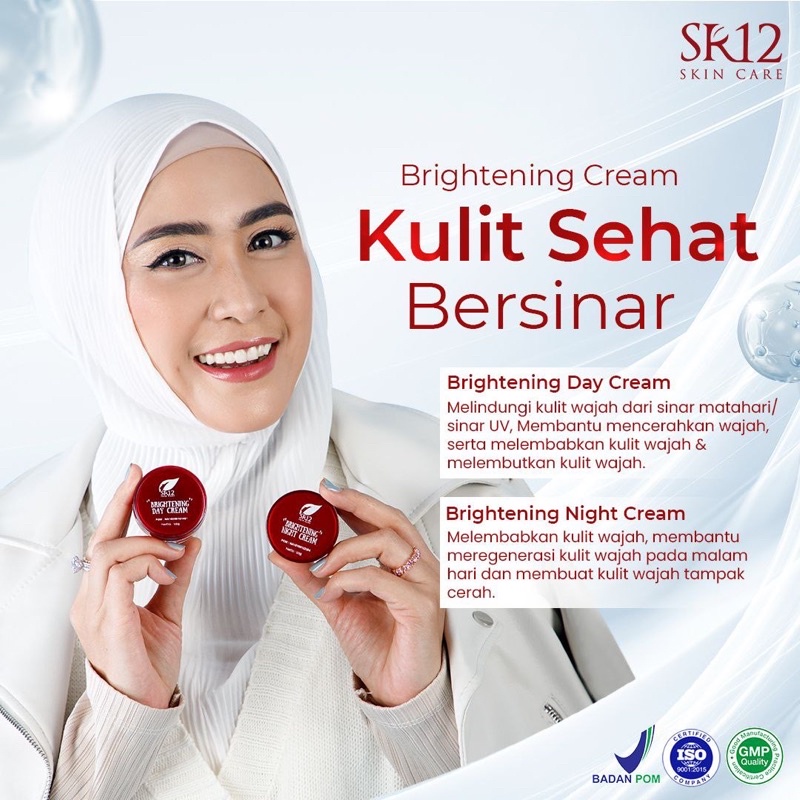 brightening cream sr12/cream pencerah/sr12/ cream glowing/ cream pemutih aman/ cream aman busui/ cre