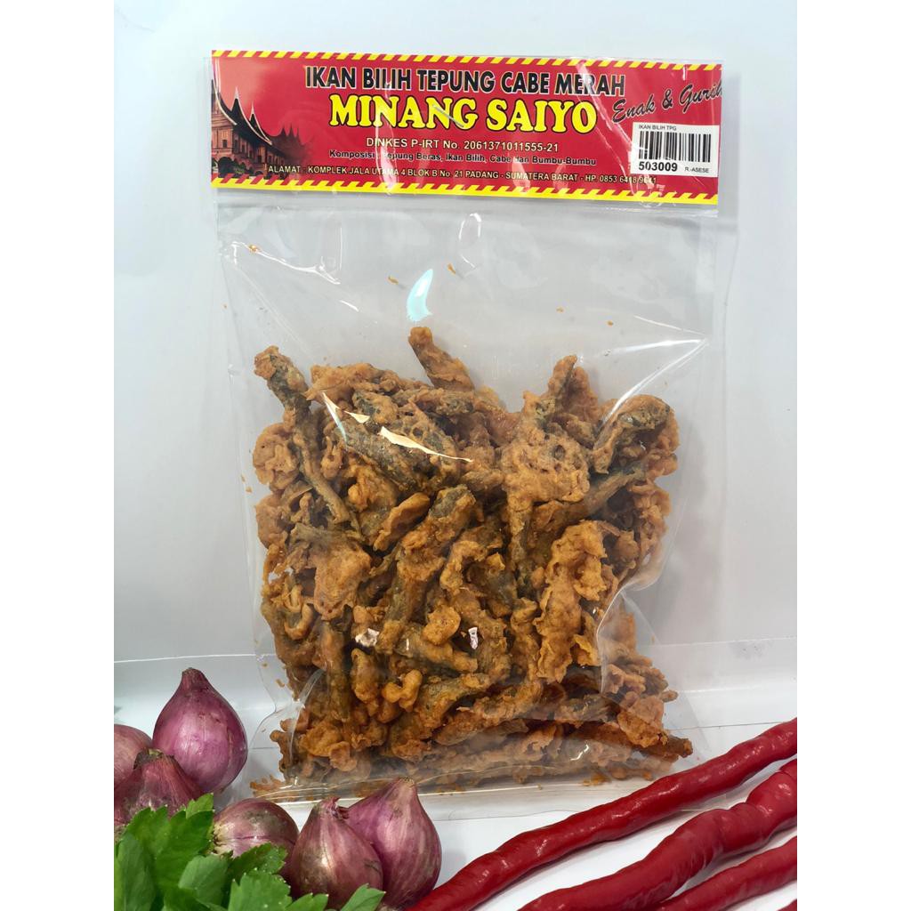 

Ikan Bilih Tepung Minang Saiyo