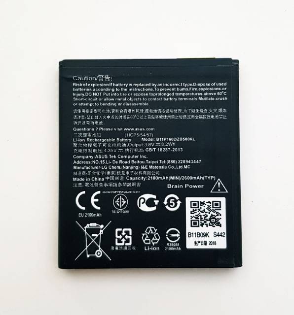 Baterai Asus Zenfone Go 5 Inchi Zb500kl Batre Batrai Zenfon X00ad Xooad B11p1602 Shopee Indonesia