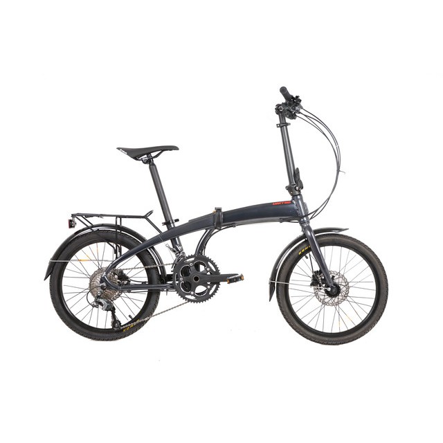 United Bike Sepeda Lipat Folding 20-20Sp U Orion (9) Gy-Rd-Bk