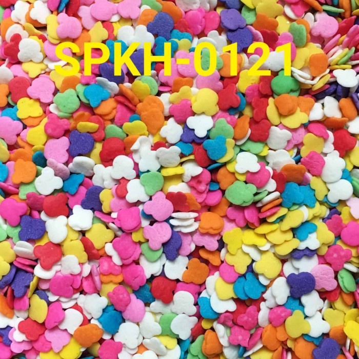 

SPKH-0121 SPRINKLES SPRINKLE SPRINKEL 500GR MICKEY CONFETTI DISKON GEDE