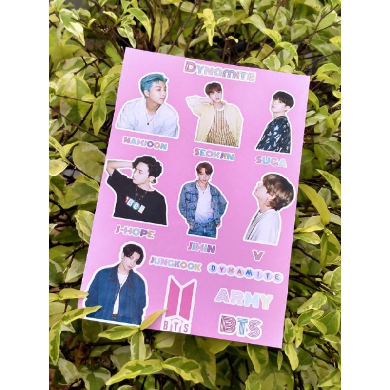 

STIKER DYNAMITE BTS BY Potato.accstore