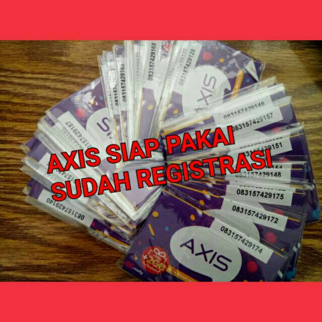 PERDANA AXIS SUDAH LANGSUNG ON AKTIF  ^_^