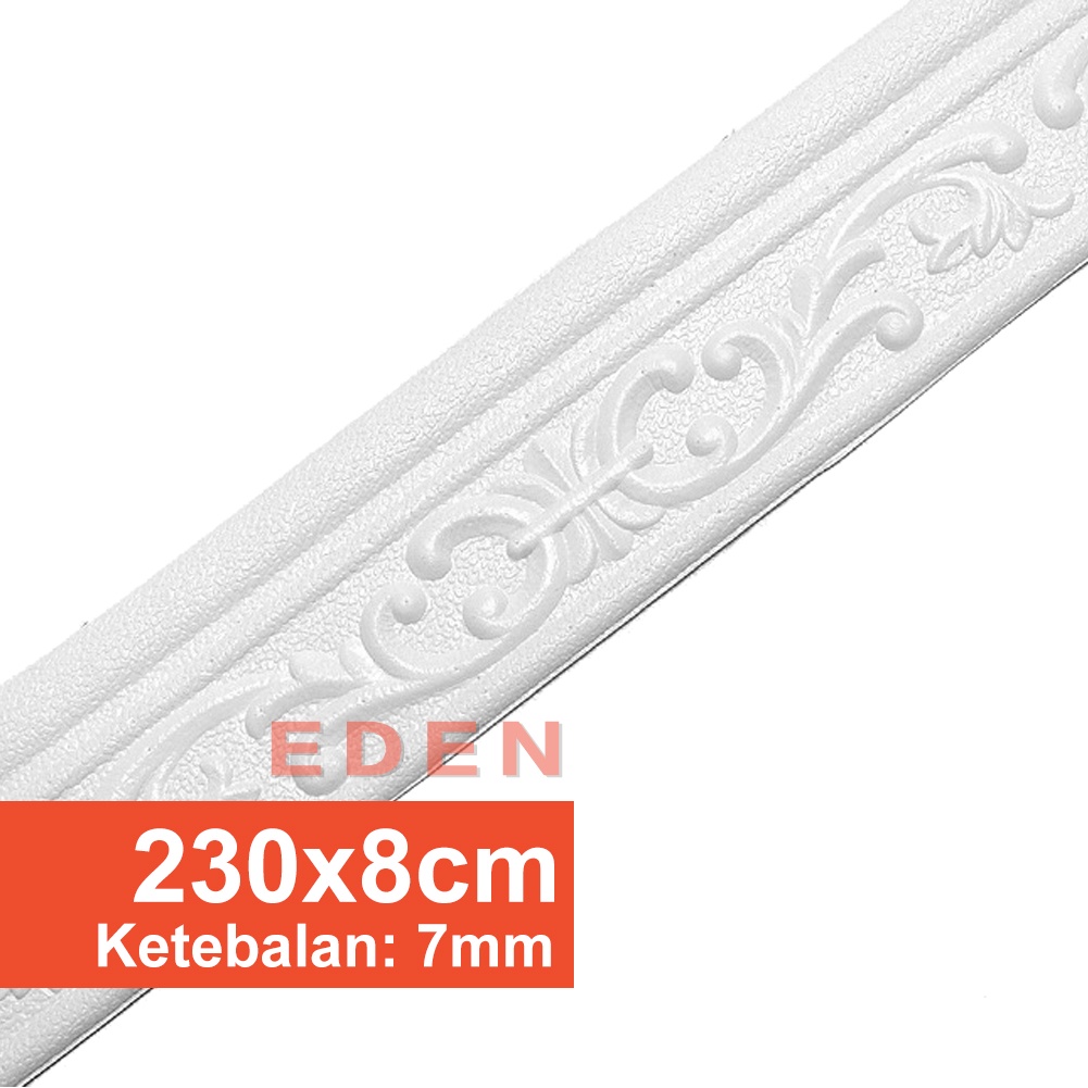 Wallpaper List Border Foam Stiker List Dinding 3D Wallborder 2.3 Meter-EDEN-LSB810