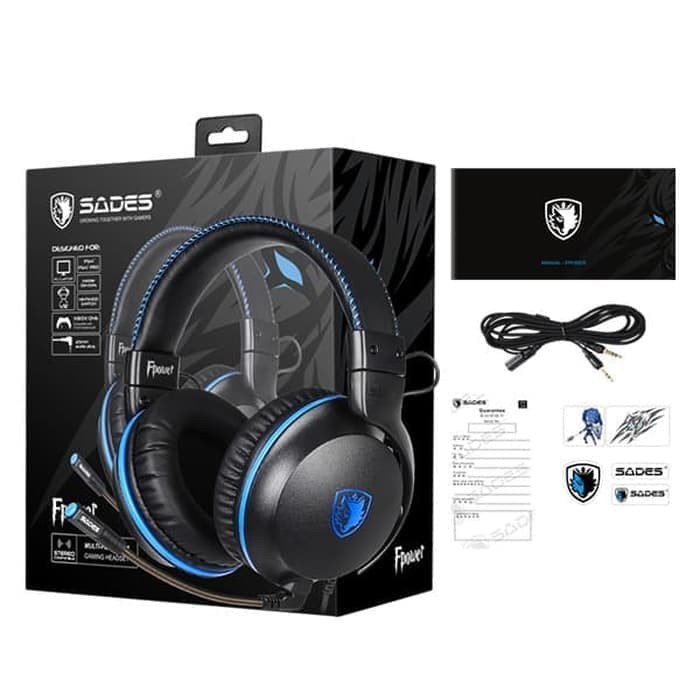 Sades Fpower Stereo Multi-Platform Gaming Headset - Sades