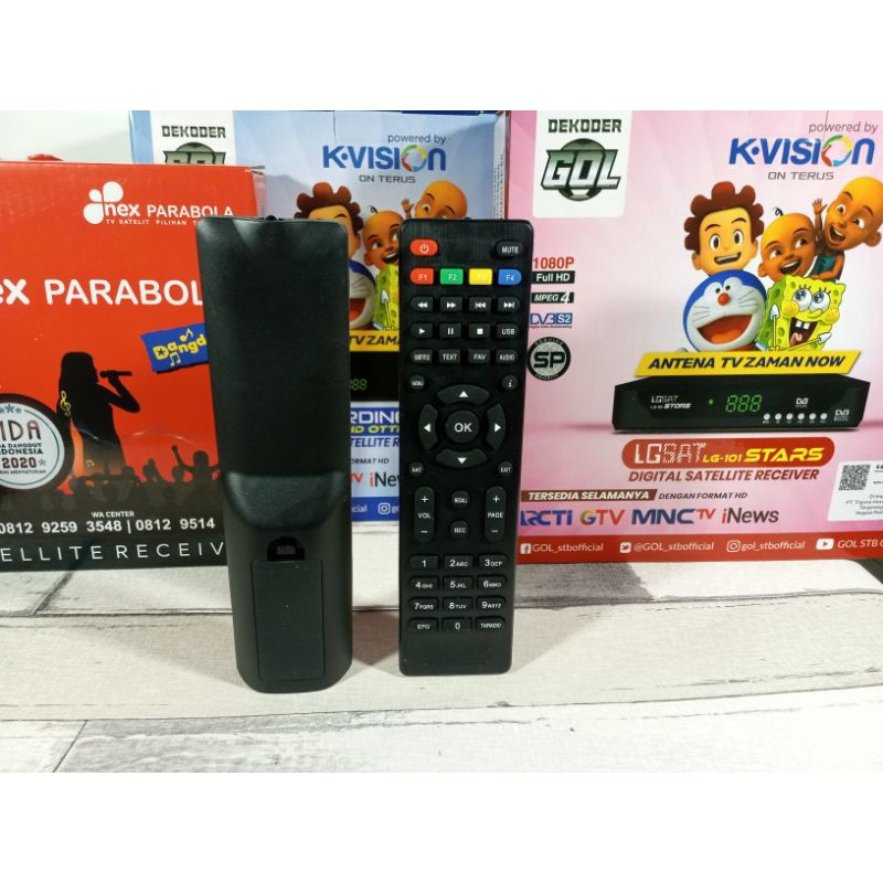 Remot Decoder K Vision GOL Gardiner Ottimo G88 HD, LGSat dan Nex Parabola