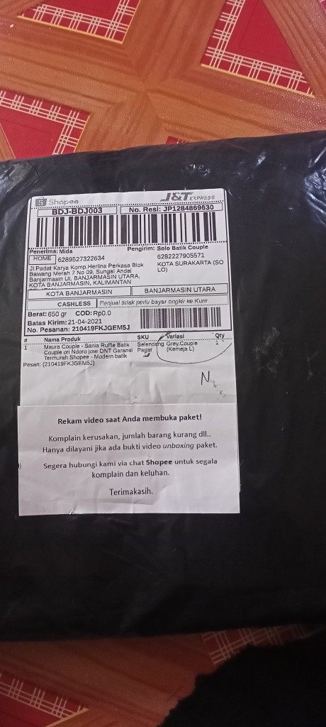 Maura Couple - Sania Ruffle Batik Couple Ori Ndoro Jowi Dnt Garansi Termurah Shopee - Modern Batik