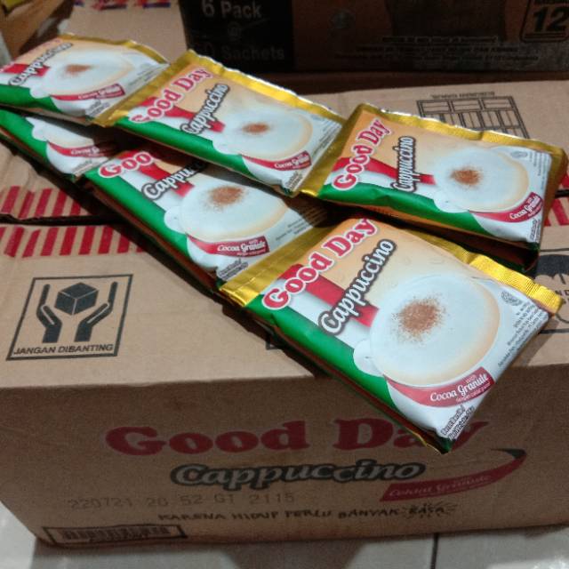 

Good Day coffee aneka rasa/ Good Day Cappuccino/ Good Day Freeze