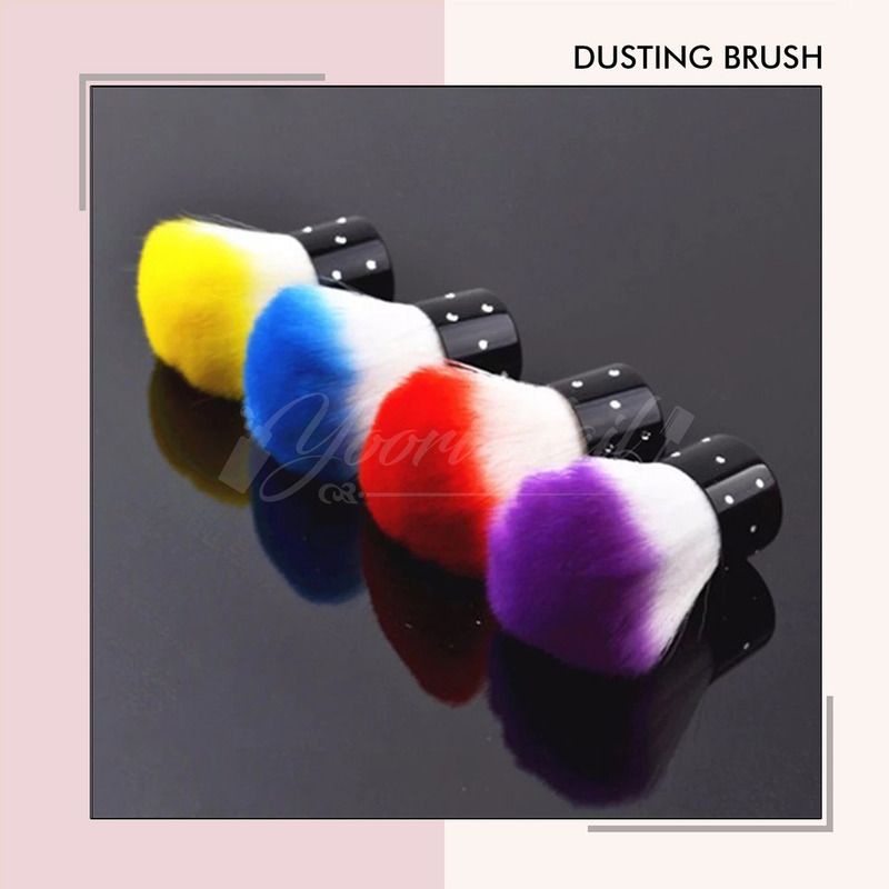 Dusting brush nail art kuas manicure pembersih debu kuku