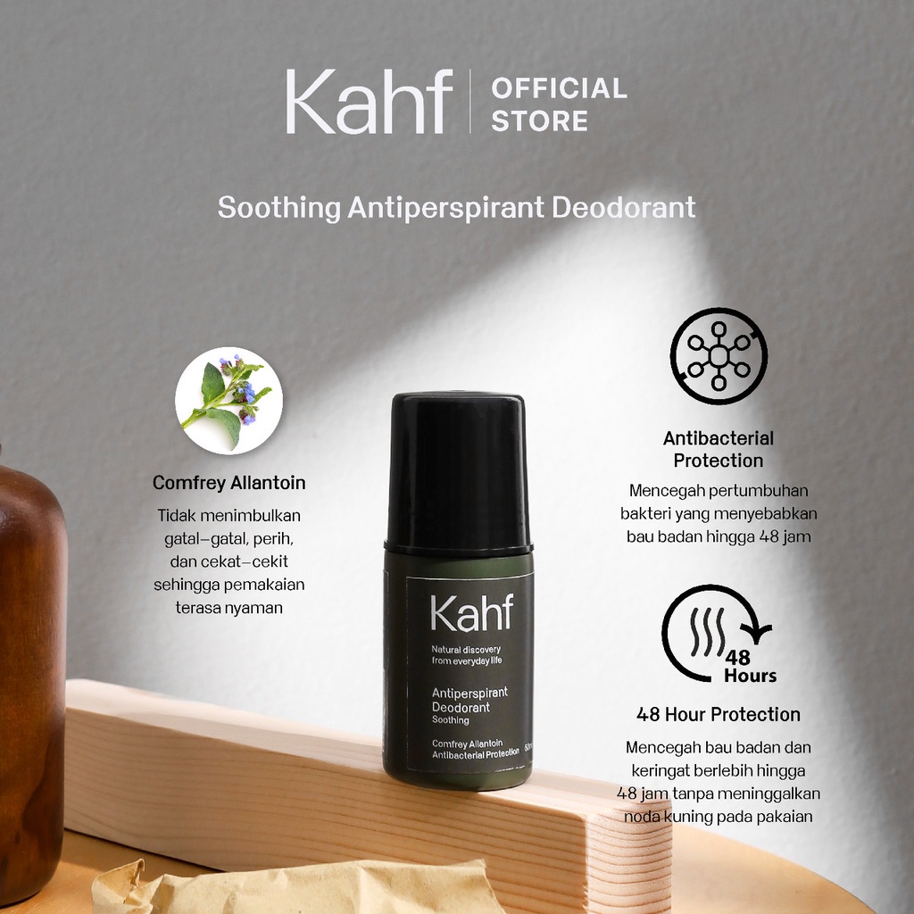 KAHF Soothing Antiperspirant Deodorant 50ml