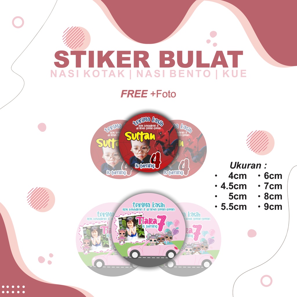 

STICKER/STIKER/STIKER LABEL/STIKER CUSTOM/STIKER MURAH/STIKER LABEL
