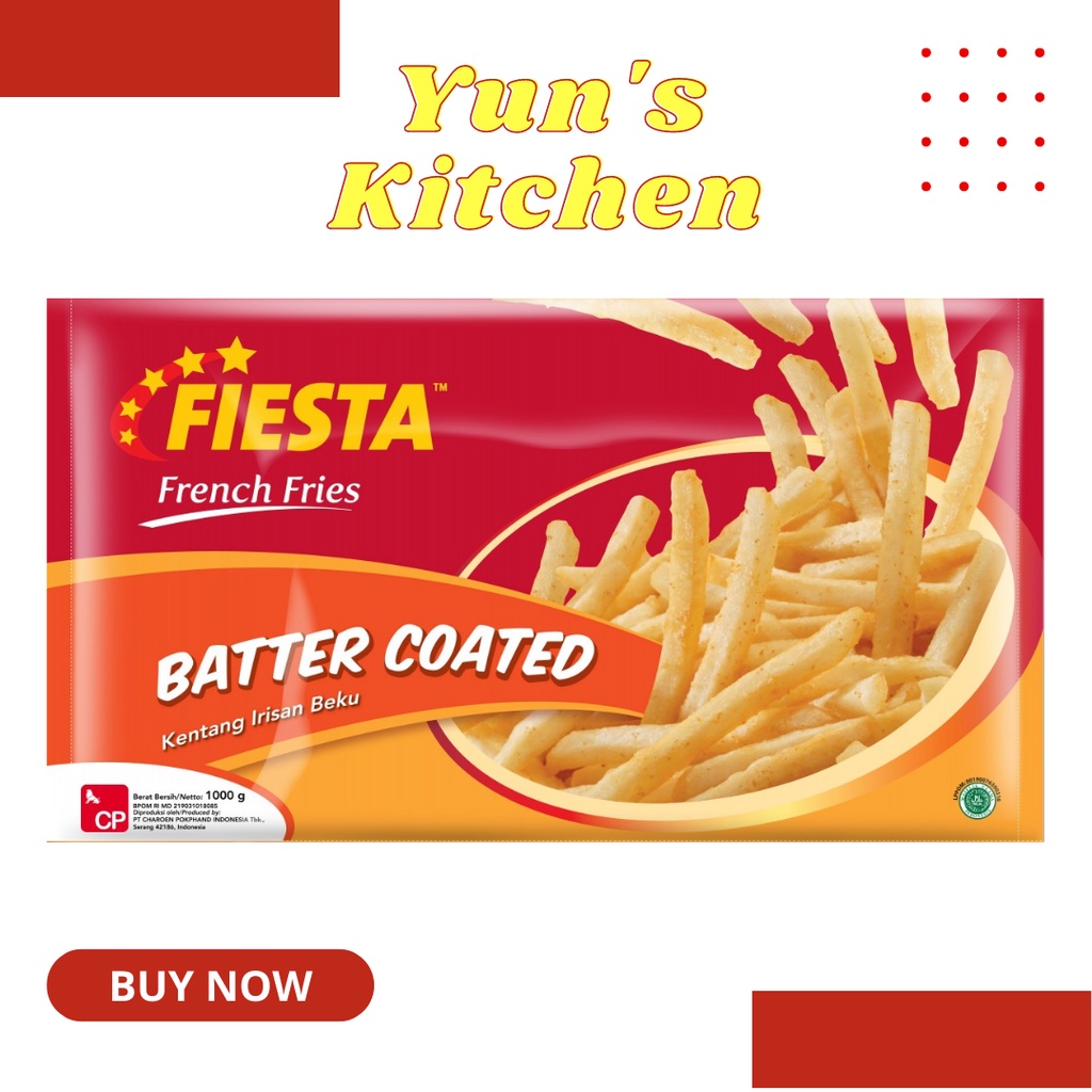 

Fiesta Batter Coated - Kentang Goreng - French Fries