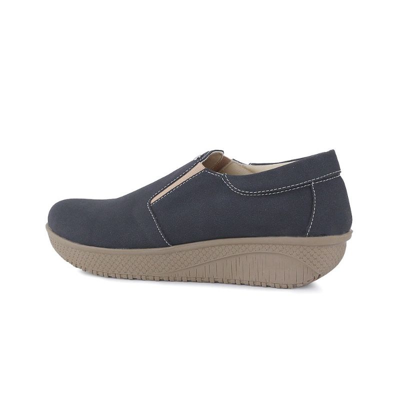 Sepatu Slip On Wanita Terbaru | Sepatu Distro Flat Kekinian Series Exclusive Original | Sepatu Slipon | Sepatu Kantor Formal Kasual Casual Keren Cantik | Branded Lokal Cibaduyut Bandung