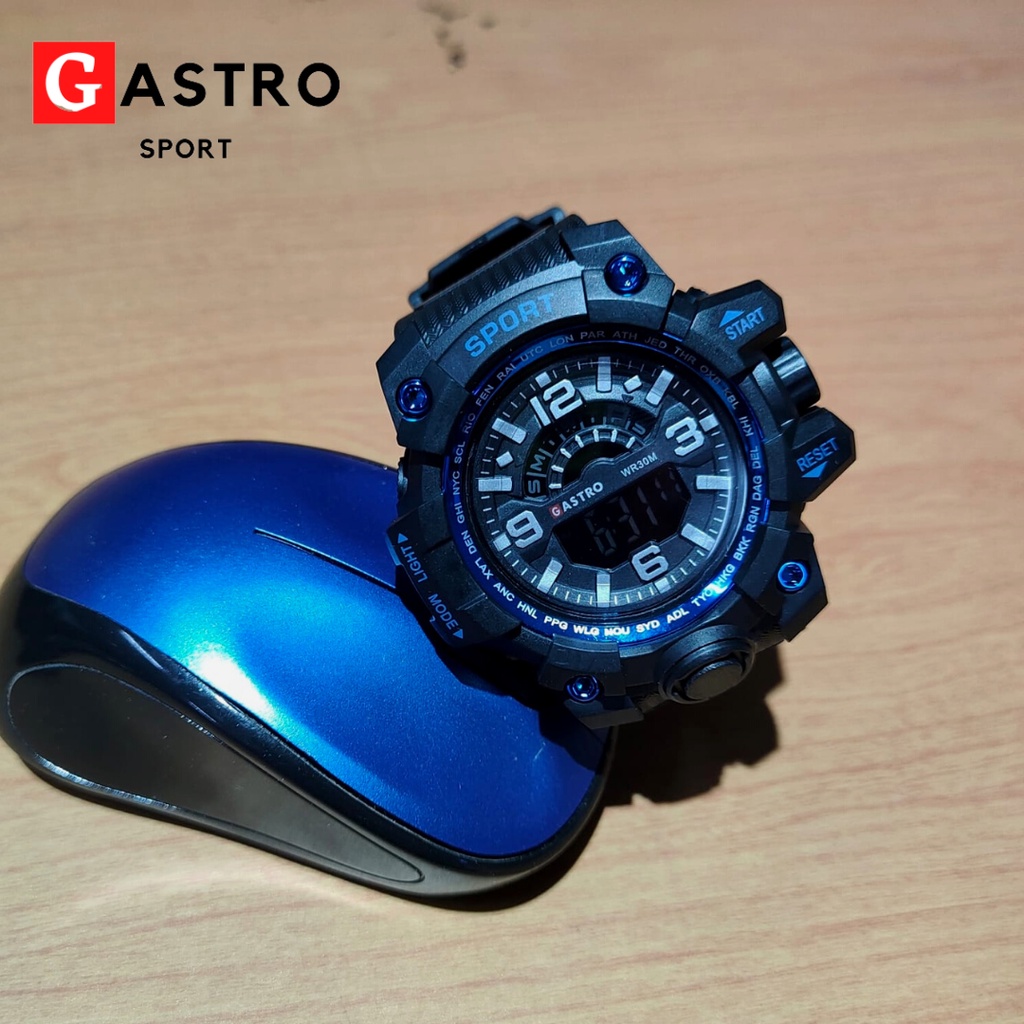 NEW JAM TANGAN DIGITAL GASTRO SPORT TALI RUBBER JAM TANGAN COWOK REMAJA MURAH