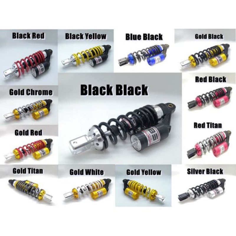 SHOCK MIO/BEAT TABUNG ATAS DBS 8897 GAZI 310mm