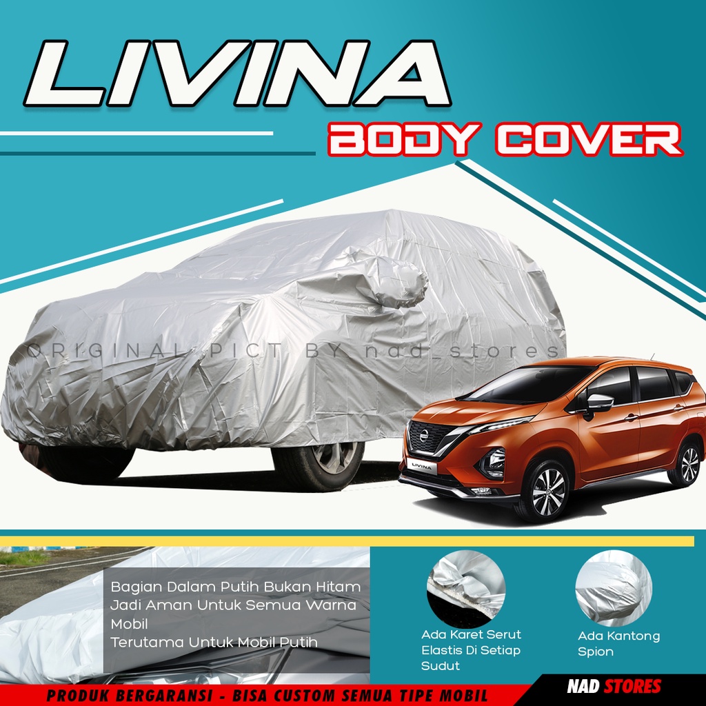 Sarung Mobil Livina Body Cover Mobil grand livina nissan livina magnite