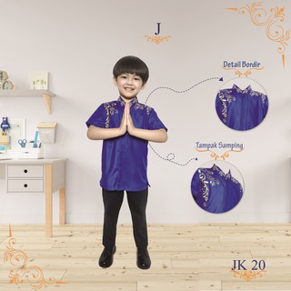 SETELAN BAJU KOKO ANAK BIRU ELEKTRIK BORDIR EMAS JK20J SETELAN BAJU KOKO ANAK BIRU ELEKTRIK BORDIR EMAS JK20J