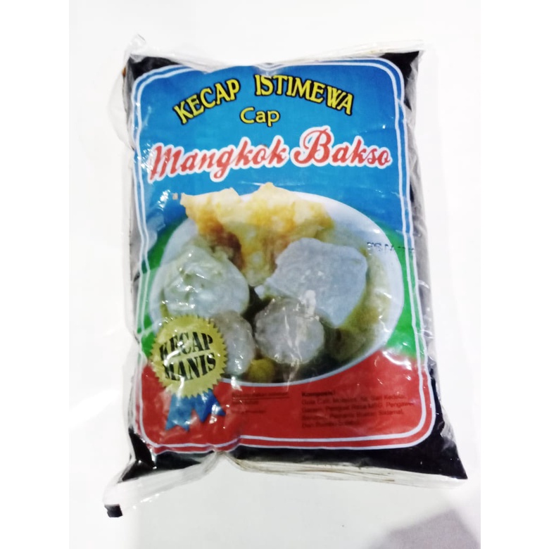 

Kecap Manis cap Mangkok Bakso 550 gr - kecap refill, kecap murah