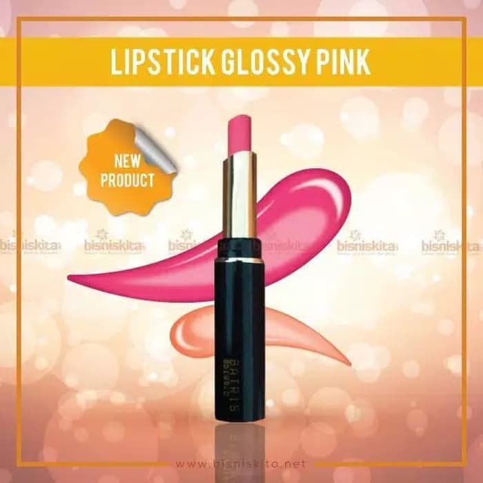 Lipstick Glossy atau Matte Batrisyia, Lipstik berbasis Herbal (Pilih Varian)