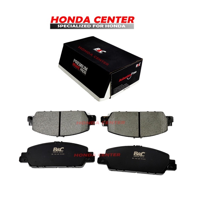 kampas rem brake pad depan hrv accord cr2 odyssey 2013 2014 2015 2016 2017 2018 2019 2020 2021 2022 2023