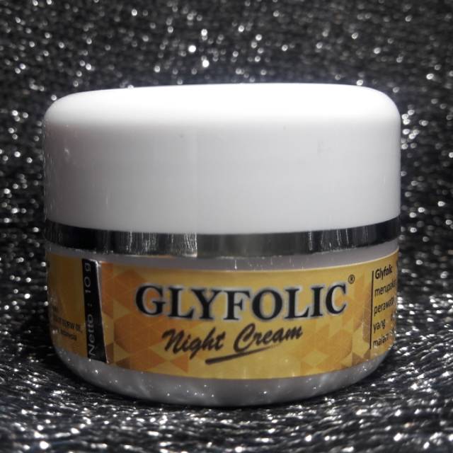 Glyfolic night cream by proderma(aman,bpom)