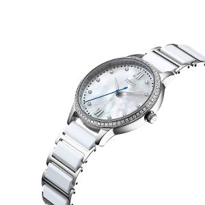 [READY] FIYTA Ladies Allure White Silver Stainless Steel L598 WWWD Murah