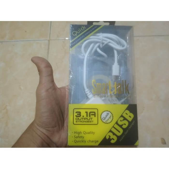 Charger Samsung 3 USB 3.1A / Charger Samsung Smarttalk Quick