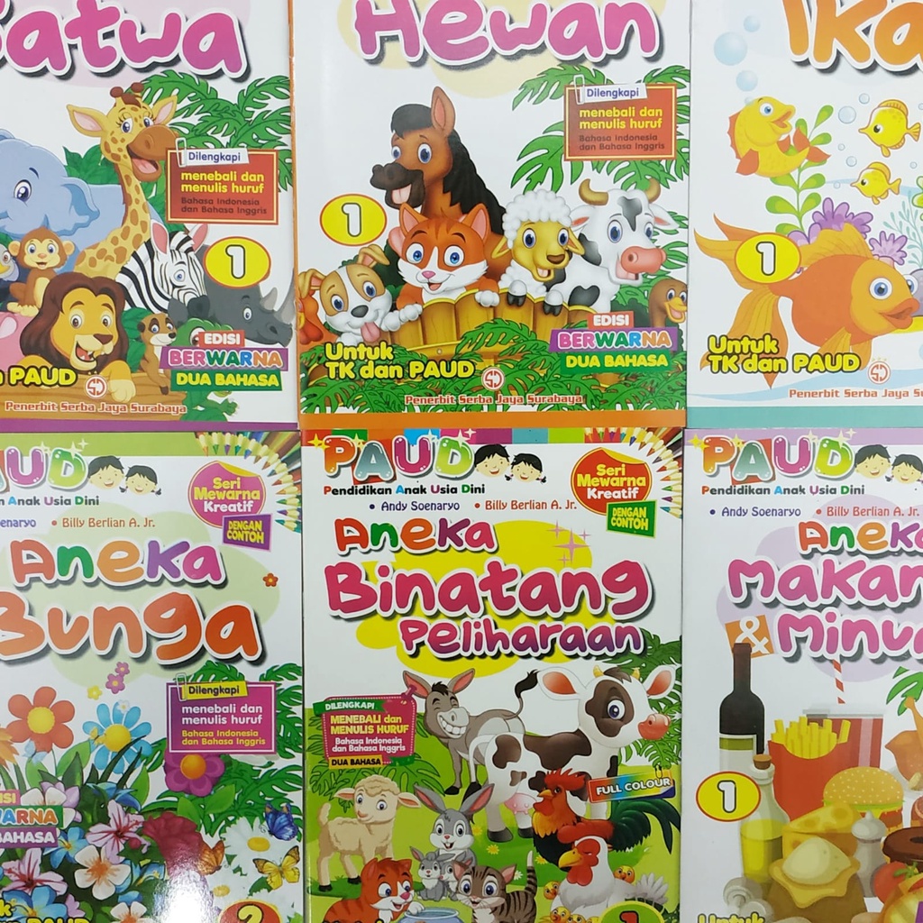 Jual Buku Mewarnai Kreatif Anak Paud TK Kreatif | Shopee Indonesia