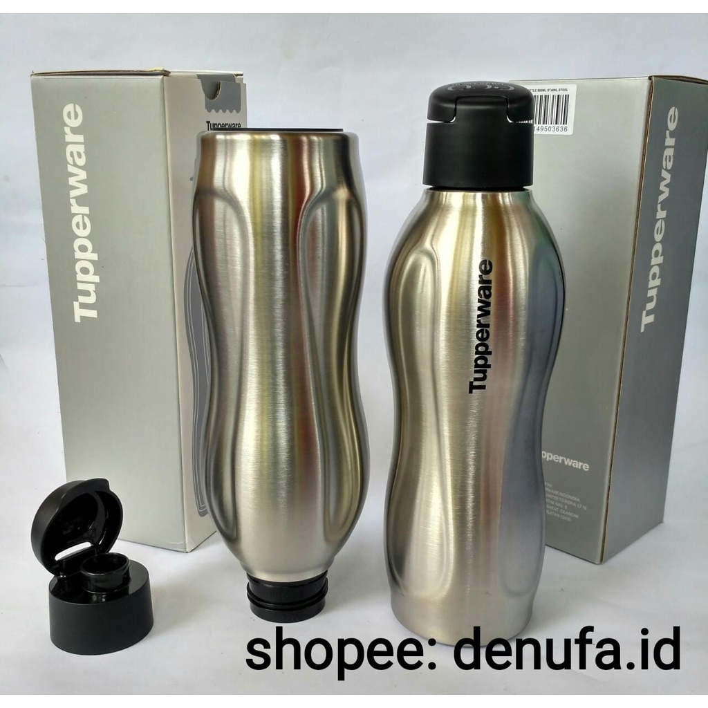 Eco Bottle Stainless Steel 875ml Silver Tupperware