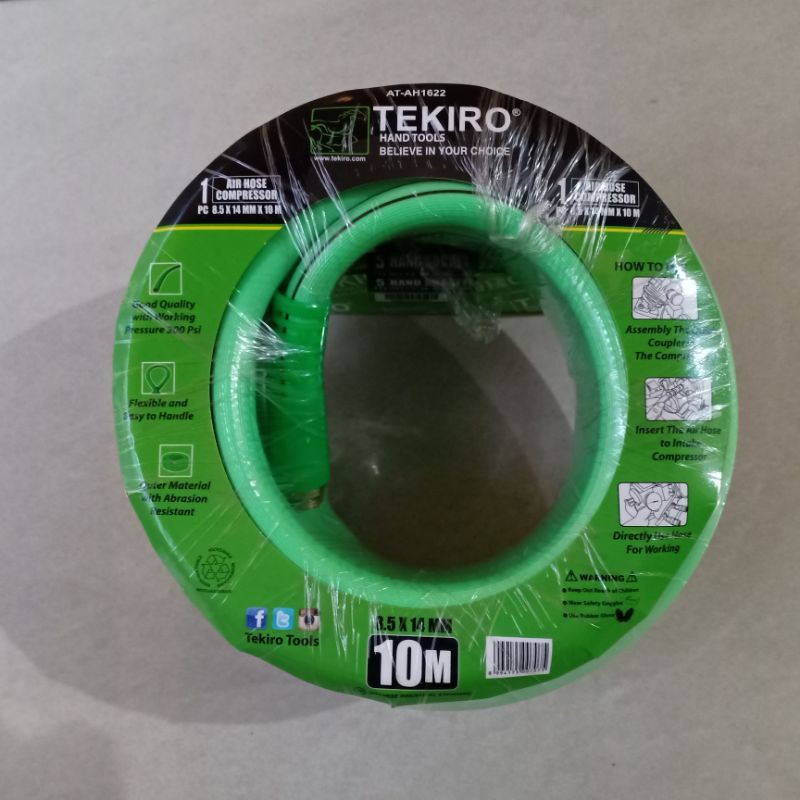 Selang kompresor Angin Tekiro (8.5x14mm) 10M Air Hide Compressor