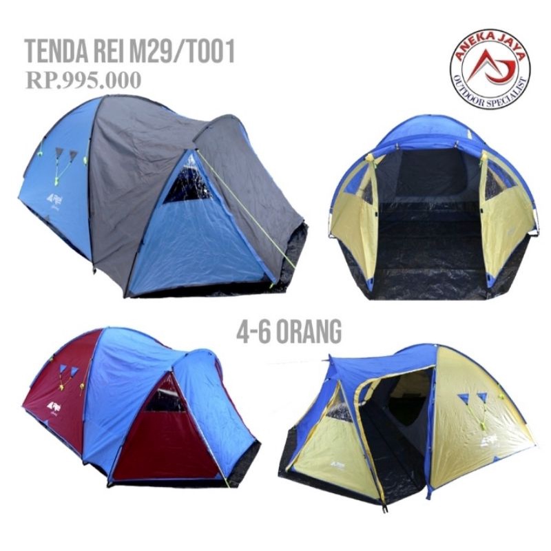 Jual Tenda Arei M29/T001 Kapasitas 4-6 Orang | Shopee Indonesia