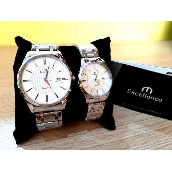 Jam Tangan Excellence 8303 Couple Pria/Wanita