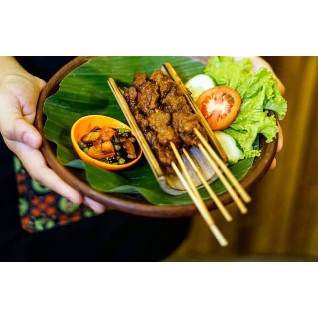 

Sate ayam bumbu kacang (10 tusuk) / sate ayam / sate / sate bumbu kacang / frozen