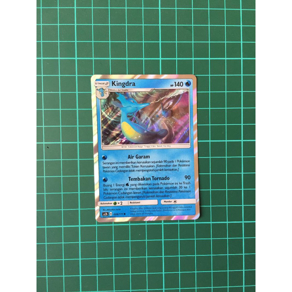 KIngdra Foil Kartu Pokemon TCG Indonesia