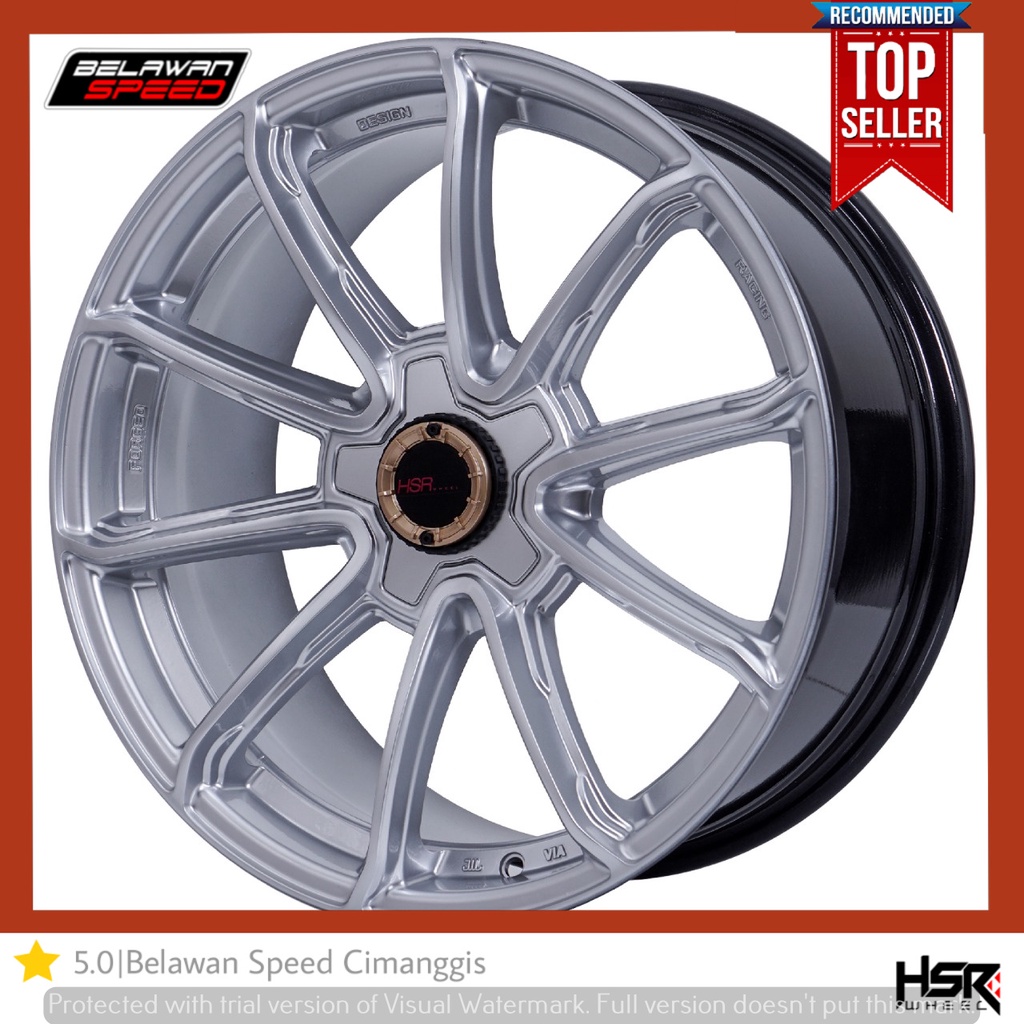 VELG MOBIL MODIFIKASI UNTUK TOYOTA GT86 FT86 NEW AVANZA ALTIS HYBRID SIENTA RING 18 HSR MUSTANG