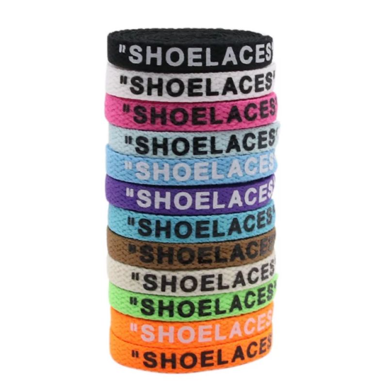 Shoelaces / Tali Sepatu Motif Tulisan 150cm