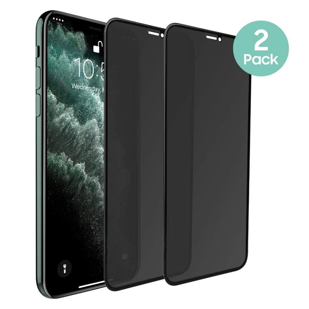 Pelindung Layar Tempered Glass Anti Spy Untuk IPhone 12 13 14 Pro MAX Mini Plus 11 Pro XS MAX X XR 6S 7 8 Plus