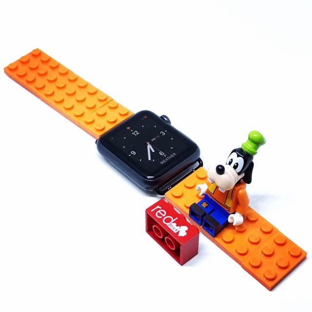 LEGO Goofy with Orange Brick Strap II for Apple Watch