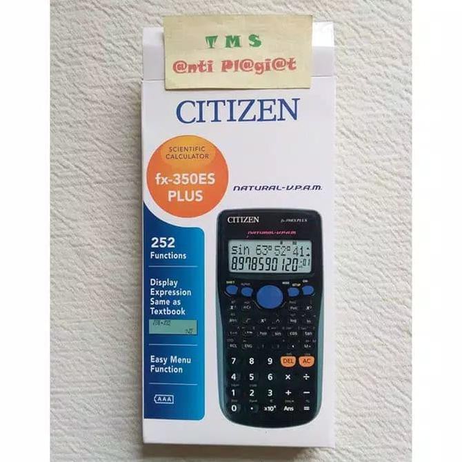 

KALKULATOR SCIENTIFIC MULTI GUNA - FUNGSI SAMA DENGAN CASIO FX-350MS - CUCI GUDANG LHOOO